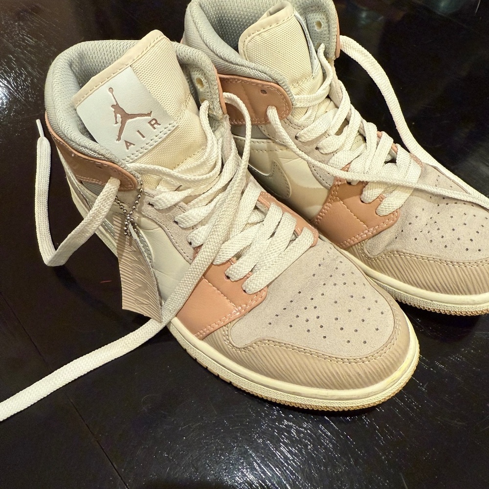 Womens Pink Custom Jordans